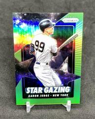 Aaron Judge [Lime Green Prizm] #SG-9 Baseball Cards 2020 Panini Prizm Star Gazing Prices