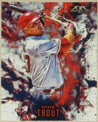 Mike Trout Baseball Cards 2016 Topps Update Fire Prices