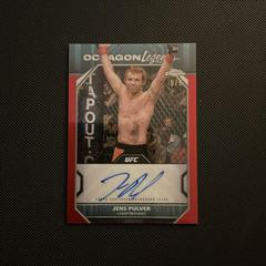Jens Pulver [Red Refractor] #OLA-JPU Ufc Cards 2024 Topps Chrome UFC Octagon Legends Autograph Prices