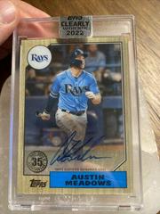 Austin Meadows #87TBA-AM Baseball Cards 2022 Topps Clearly Authentic 1987 Autographs Prices