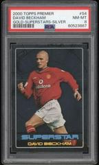 David Beckham - Superstars [silver] Soccer Cards 2001 Topps Premier Gold Prices
