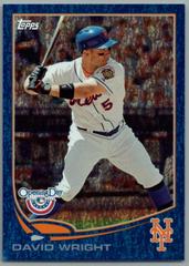 David Wright [Blue] Baseball Cards 2013 Topps Opening Day Prices