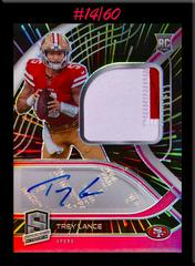 Trey Lance [Patch Autograph Hyper] #204 Football Cards 2021 Panini Spectra Prices