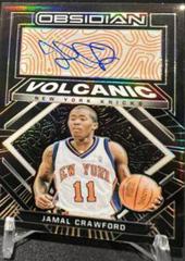 Jamal Crawford [Orange] #VS-JCF Basketball Cards 2021 Panini Obsidian Volcanic Signatures Prices
