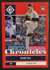 Shane Baz [Red] #4 Baseball Cards 2022 Panini Chronicles Prices