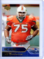 Vince Wilfork [UD Exclusives] #229 Football Cards 2004 Upper Deck Prices