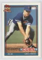 Greg Smith #560 Baseball Cards 1991 Topps Tiffany Prices