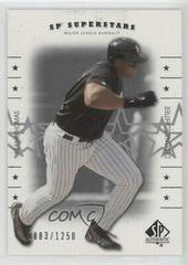 Frank Thomas Baseball Cards 2001 SP Authentic Prices