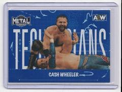Cash Wheeler #TN-39 Wrestling Cards 2022 SkyBox Metal Universe AEW Technicians Prices