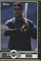 Barry Bonds [Gold] Baseball Cards 1999 Upper Deck Retro Prices