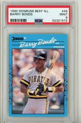 Barry Bonds Baseball Cards 1990 Donruss Best NL Prices