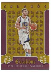 Stephen Curry [Purple] #32 Basketball Cards 2015 Panini Excalibur Crusade Prices