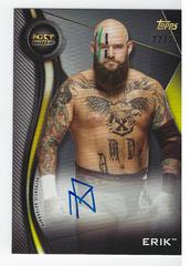 Erik [Silver] #A-E Wrestling Cards 2019 Topps WWE NXT Autographs Prices
