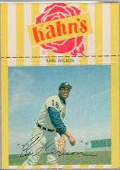 Earl Wilson Baseball Cards 1968 Kahn's Wieners Prices
