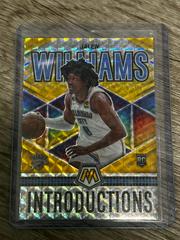 Jalen Williams [Gold] #4 Basketball Cards 2022 Panini Mosaic Introductions Prices