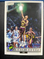 Keir Rogers #87 Basketball Cards 1992 Classic Draft Picks Prices