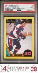 Dale Hawerchuk #I Hockey Cards 1987 O-Pee-Chee Box Bottoms Hand Cut Prices