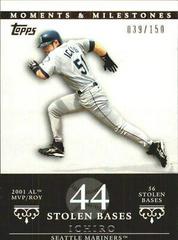 Ichiro #9 Baseball Cards 2007 Topps Moments & Milestones Prices
