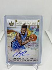 Hamidou Diallo Basketball Cards 2018 Panini Court Kings Heir Apparent Autographs Prices