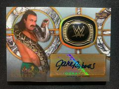 Jake 'The Snake' Roberts #HOF-JR Wrestling Cards 2018 Topps Legends of WWE Hall of Fame Ring Autographs Prices