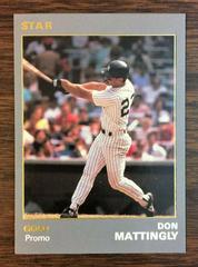 Don Mattingly [Promo] Baseball Cards 1990 Star Gold Edition Prices