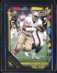 Michael Carter [1000 Stripe] #101 Football Cards 1991 Wild Card Prices