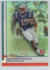 Brandon Tate [Green Refractor] #97 Football Cards 2009 Topps Finest Prices