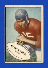 Merwin Hodel #70 Football Cards 1953 Bowman Prices