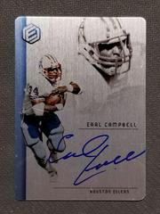 Earl Campbell [Steel] #SS-30 Football Cards 2018 Panini Elements Signatures Prices