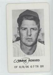 Frank Howard Baseball Cards 1970 Milton Bradley Prices