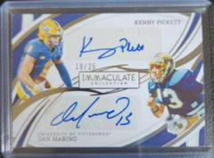 Kenny Pickett, Dan Marino Football Cards 2022 Panini Immaculate Collegiate Dual Autographs Prices