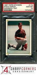 Steve Garvey [Hardback Test] #115 Baseball Cards 1987 Topps Stickers Prices