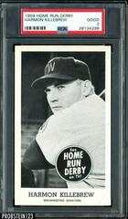 Harmon Killebrew Baseball Cards 1959 Home Run Derby Prices