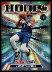 Anthony Edwards [Holo] Basketball Cards 2022 Panini Hoops Hoopla Prices