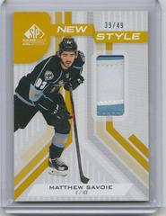 Matthew Savoie [Gold Patch] Hockey Cards 2021 SP Game Used CHL New Style Prices