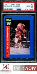 Ultimate Warrior #2 Wrestling Cards 1991 Classic WWF Prices