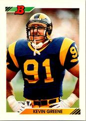 Kevin Greene Football Cards 1992 Bowman Prices