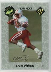 Bruce Pickens #4 Football Cards 1991 Classic Prices