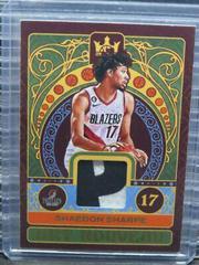 Shaedon Sharpe [Prime] #AN-SSP Basketball Cards 2022 Panini Court Kings Art Nouveau Prices