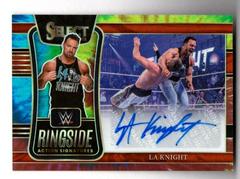 LA Knight [Tie Dye Prizm] Wrestling Cards 2022 Panini Select WWE Ringside Action Signatures Prices