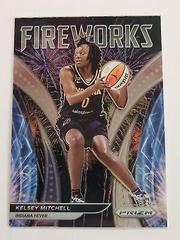 Kelsey Mitchell Basketball Cards 2022 Panini Prizm WNBA Fireworks Prices