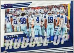 Dallas Cowboys [Purple] Football Cards 2022 Panini Score Huddle Up Prices