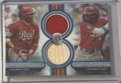 Elly De La Cruz / Joey Votto [Dual Player] #DR2-VD Baseball Cards 2024 Topps Tribute Dual Relic Prices
