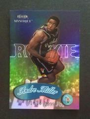 Andre Miller Basketball Cards 1999 Fleer Mystique Prices