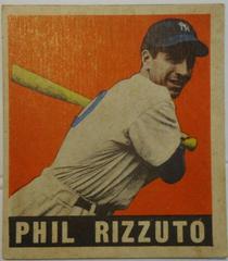 Phil Rizzuto #11 Baseball Cards 1948 Leaf Prices