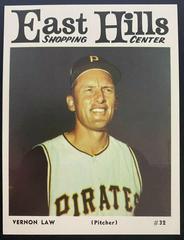 Vernon Law Baseball Cards 1966 East Hills Pirates Prices