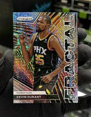 Kevin Durant [Mojo] #9 Basketball Cards 2023 Panini Prizm Fractal Prices