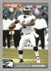Donovan McNabb [Silver] #1 Football Cards 2004 Topps Total Prices