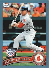Jacoby Ellsbury [Blue] Baseball Cards 2011 Topps Opening Day Prices