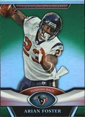 Arian Foster [Green Refractor] #60 Football Cards 2011 Topps Platinum Prices